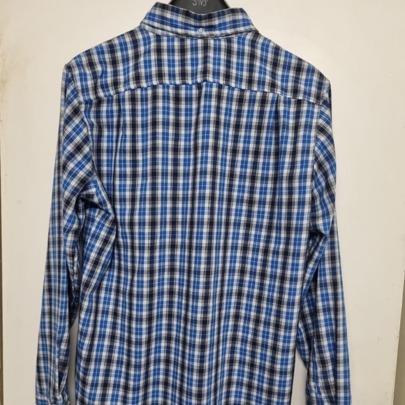 Nike 6.0 blue check flannel shirt.Size small - Picture 2 of 4